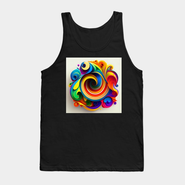 Fine Arts Tank Top by Flowers Art by PhotoCreationXP